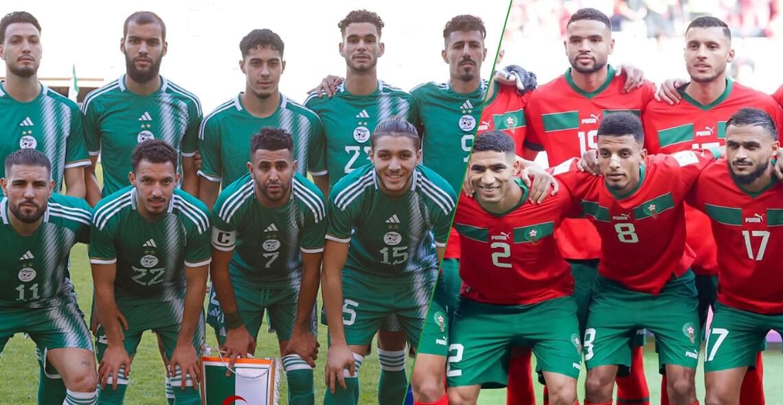 المغرب لن تواجه الجزائر في كأس افريقيا 2025